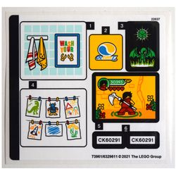 Sticker Sheet for Set 60291-1