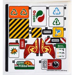 Sticker Sheet for Set 60292-1