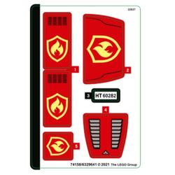 Sticker Sheet for Set 60282-1