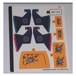 Sticker Sheet for Set 76176-1