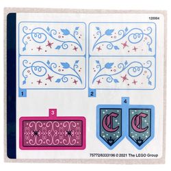 Sticker Sheet for Set 43192-1