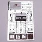 Sticker Sheet for Set 75911-1
