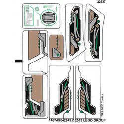 Sticker Sheet for Set 76009-1