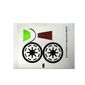 Sticker Sheet for Set 7674-1