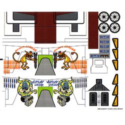 Sticker Sheet for Set 7676-1