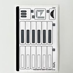 Sticker Sheet for Set 75305-1