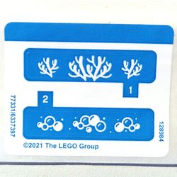 Sticker Sheet for Set 40442-1