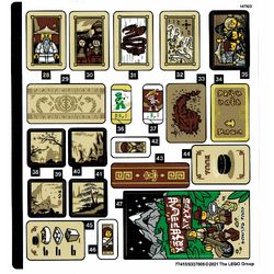 Sticker Sheet 2 for Set 71741-1