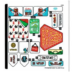 Sticker Sheet 3 for Set 71741-1
