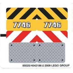 Sticker Sheet for Set 7746-1