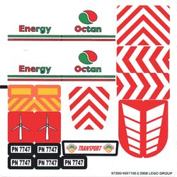 Sticker Sheet for Set 7747-1