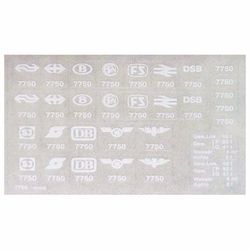 Sticker Sheet for Set 7750-1