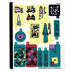 Sticker Sheet for Set 41683-1