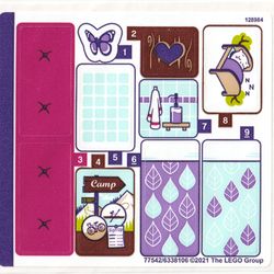 Sticker Sheet for Set 41679-1