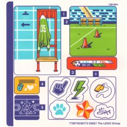 Sticker Sheet for Set 41669-1