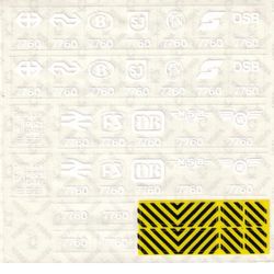 Sticker Sheet for Set 7760-1