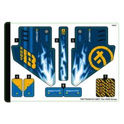 Sticker Sheet for Set 71752-1