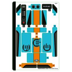 Sticker Sheet 2 for Set 76905-1