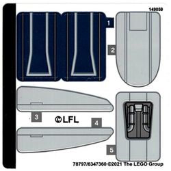 Sticker Sheet for Set 75316-1