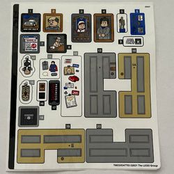 Sticker Sheet for Set 21328-1