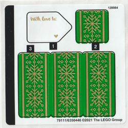 Sticker Sheet for Set 40494-1