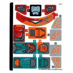 Sticker Sheet for Set 76194 -1