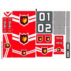 Sticker Sheet for Set 7945-1