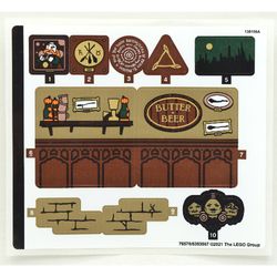 Sticker Sheet 2 for Set 76388-1