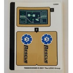 Sticker Sheet for Set 60307-1