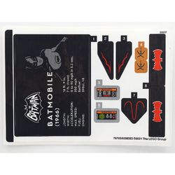 Sticker Sheet for Set 76188-1