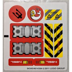 Sticker Sheet for Set 7984-1