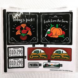 Sticker Sheet 1 for Set 10290-1