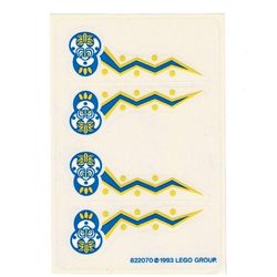 Sticker Sheet for Sets 1788-1, 6256-1, 6264-1, 6278-1, 6292-1