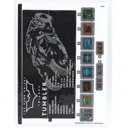 Sticker Sheet 2 for Set 76240-1