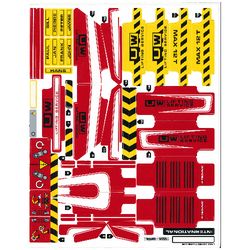 Sticker Sheet for Set 8258-1