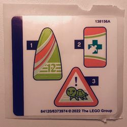 Sticker Sheet for Set 41697-1