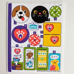 Sticker Sheet for Set 41699-1