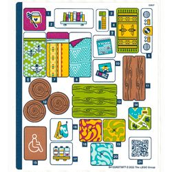 Sticker Sheet for Set 41703-1