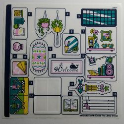 Sticker Sheet for Set 41709-1
