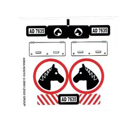 Sticker Sheet for Set 7635-1