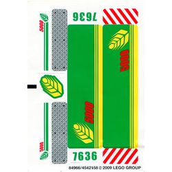 Sticker Sheet for Set 7636-1