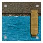Baseplate with 4 Square Corner Holes and Beach / Embankment (Landing) Print
