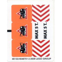 Sticker Sheet for Set 7638-1