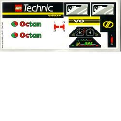 Sticker Sheet for Set 8880-1