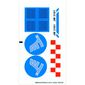 Sticker Sheet for Sets 3181-1, 3181-2