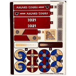 Sticker Sheet for Set 76208-1