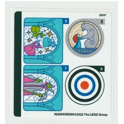 Sticker Sheet 2 for Set 43203-1