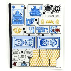 Sticker Sheet 3 for Set 80036-1