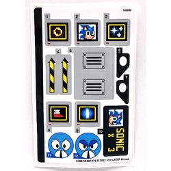 Sticker Sheet 1 for Set 21331-1