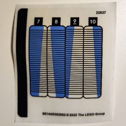 Sticker Sheet 2 for Set 40519-1